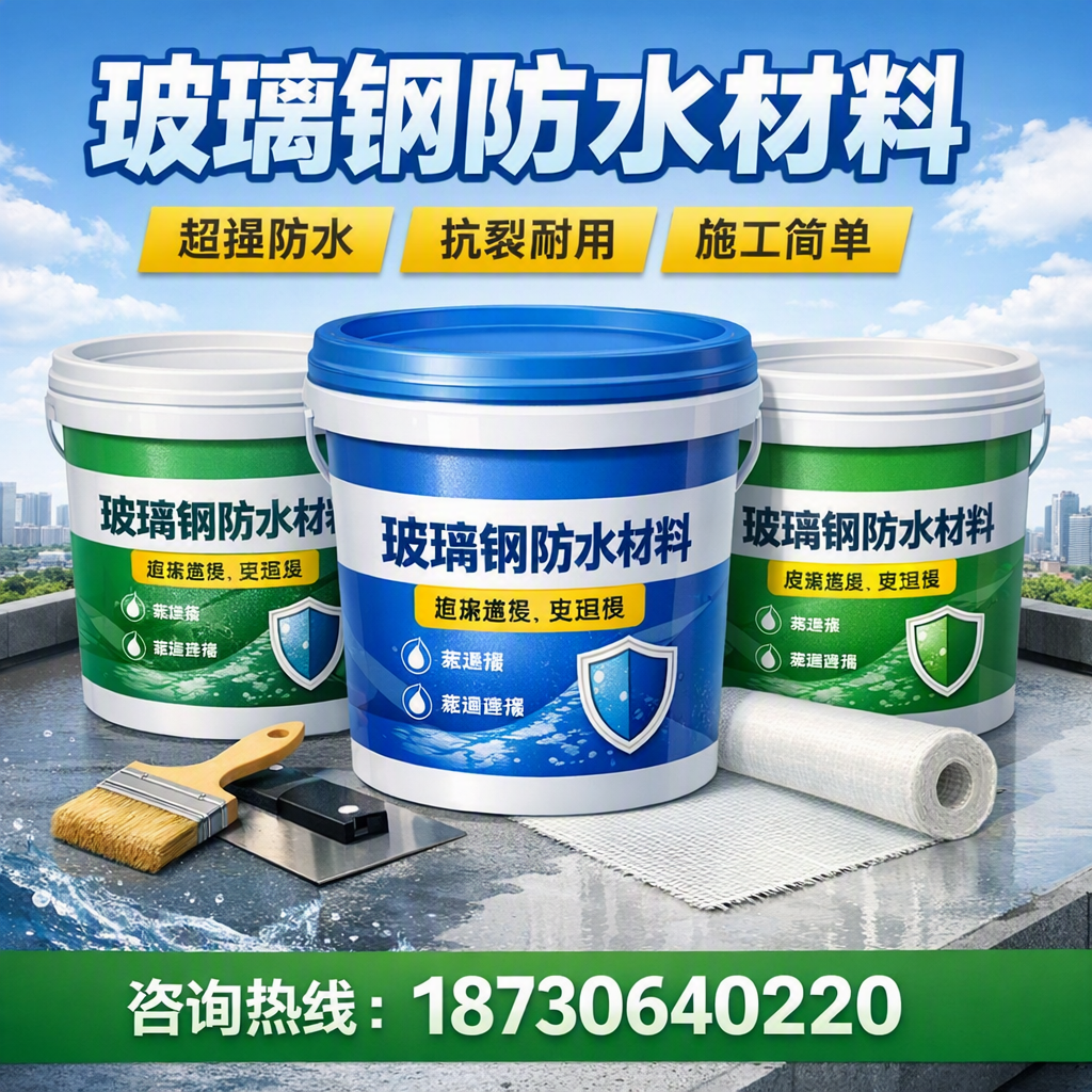 了解玻璃钢防水材料的市场趋势，黄冈 企业不可不知